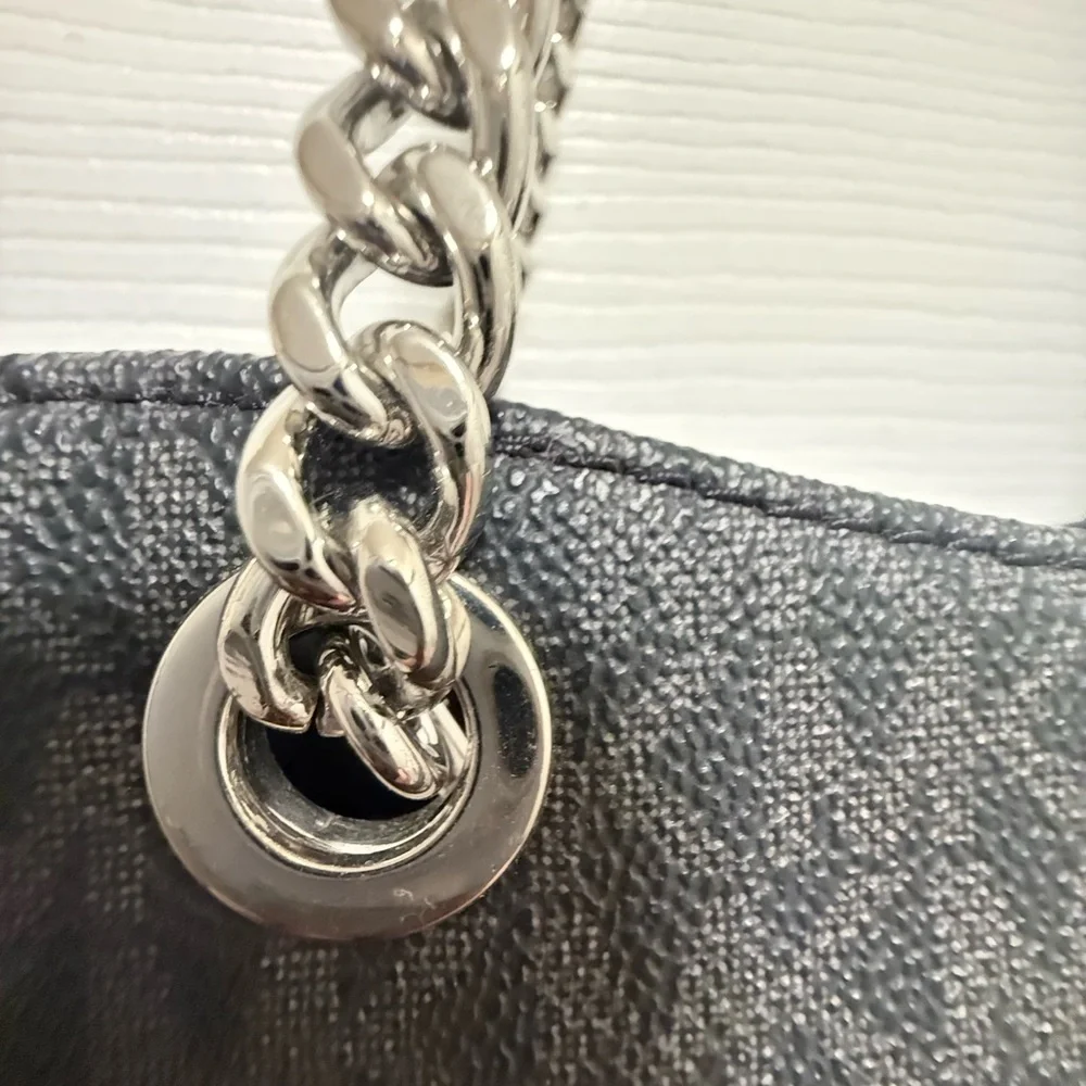 Michael Kors Charcoal Gray Black Tote Bag